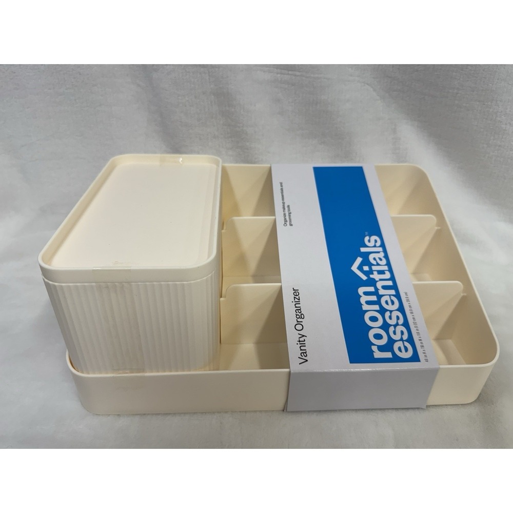 Room Essentials Ivory Vanity Organizer 4.7" x 7.8" x 11.8"
